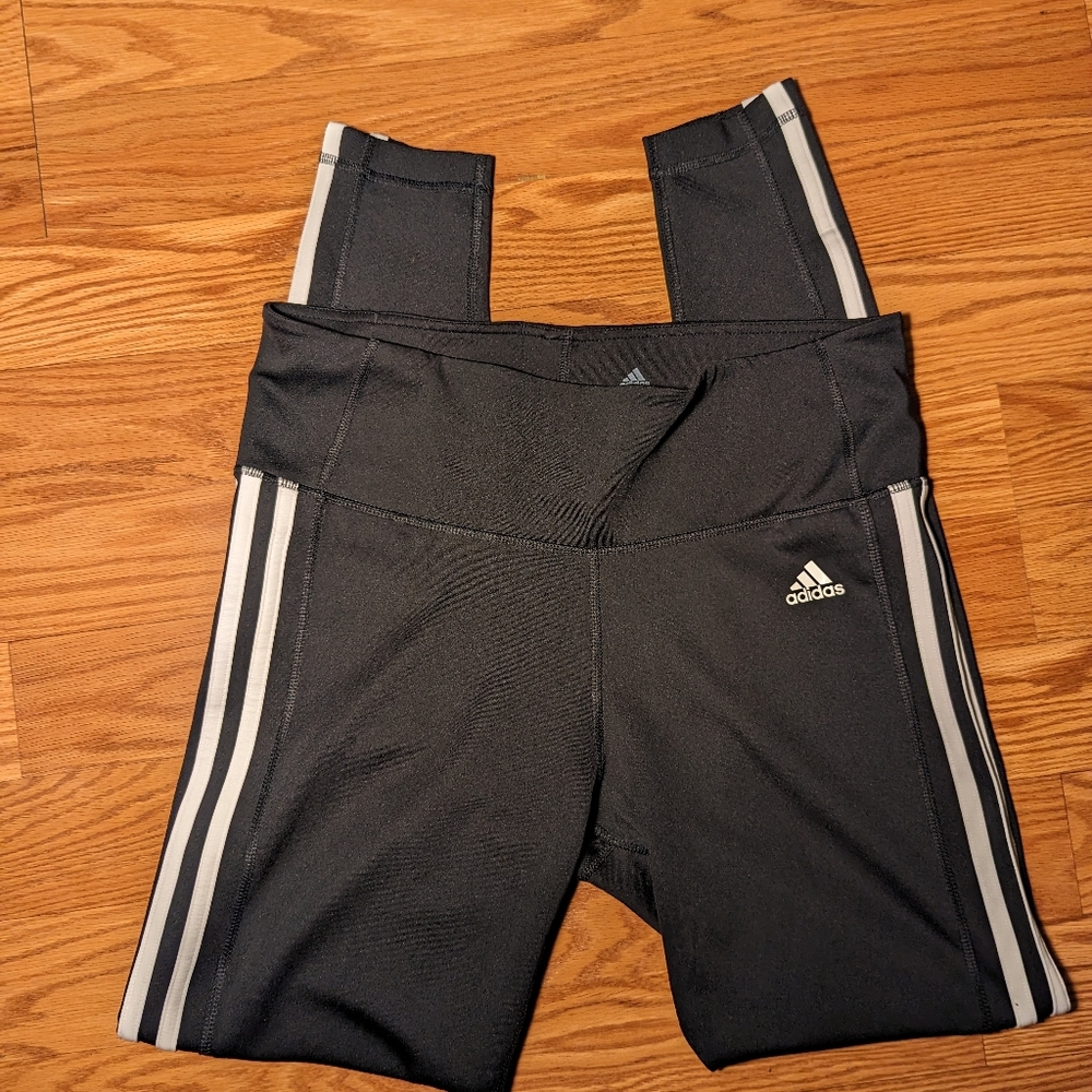 adidas ESSENTIALS 3-STRIPES Sport Tights-size Large